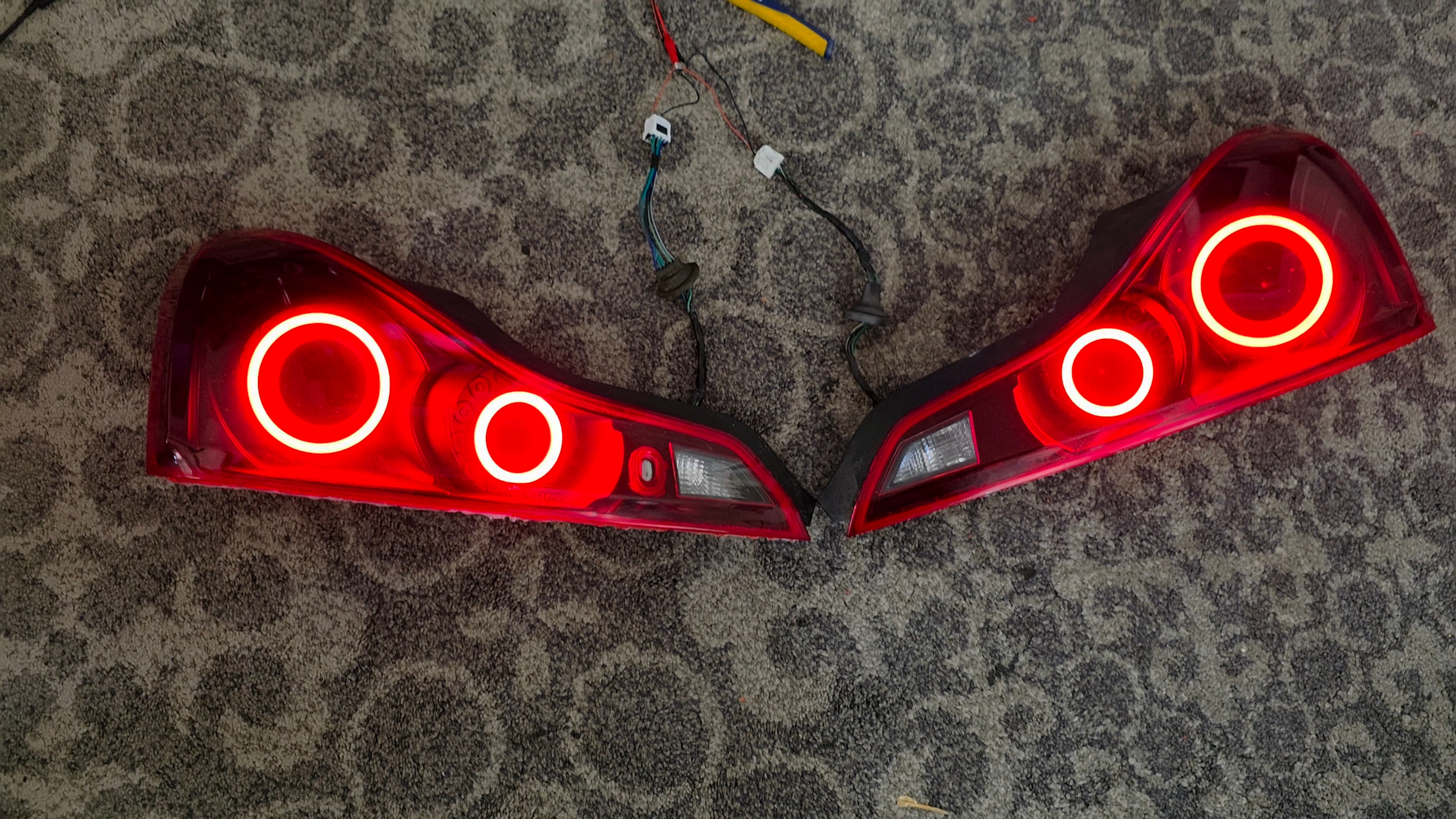Infiniti G37/G35 Coupe GTR Halo Taillights