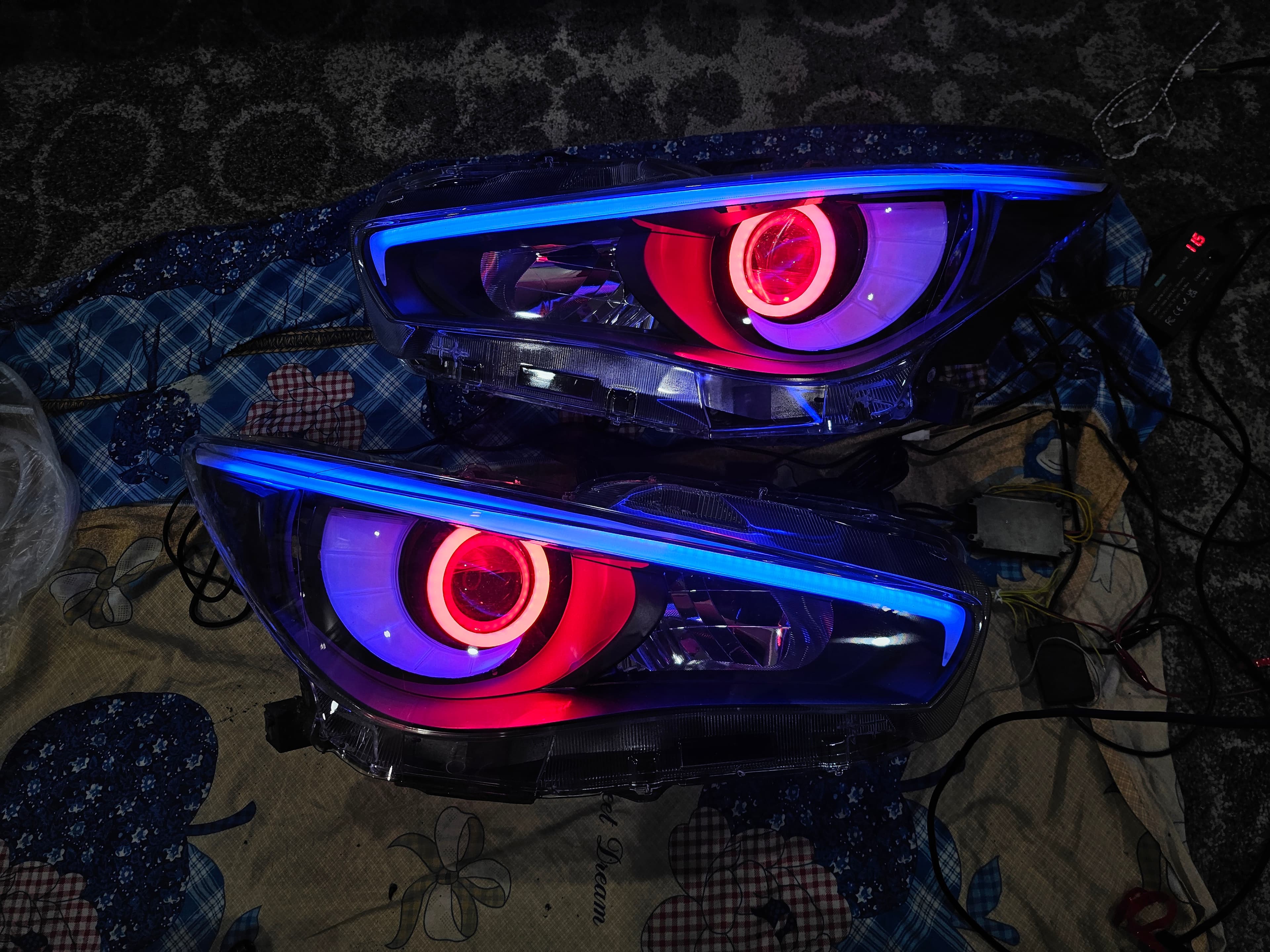 Infiniti Q50 Custom Headlights