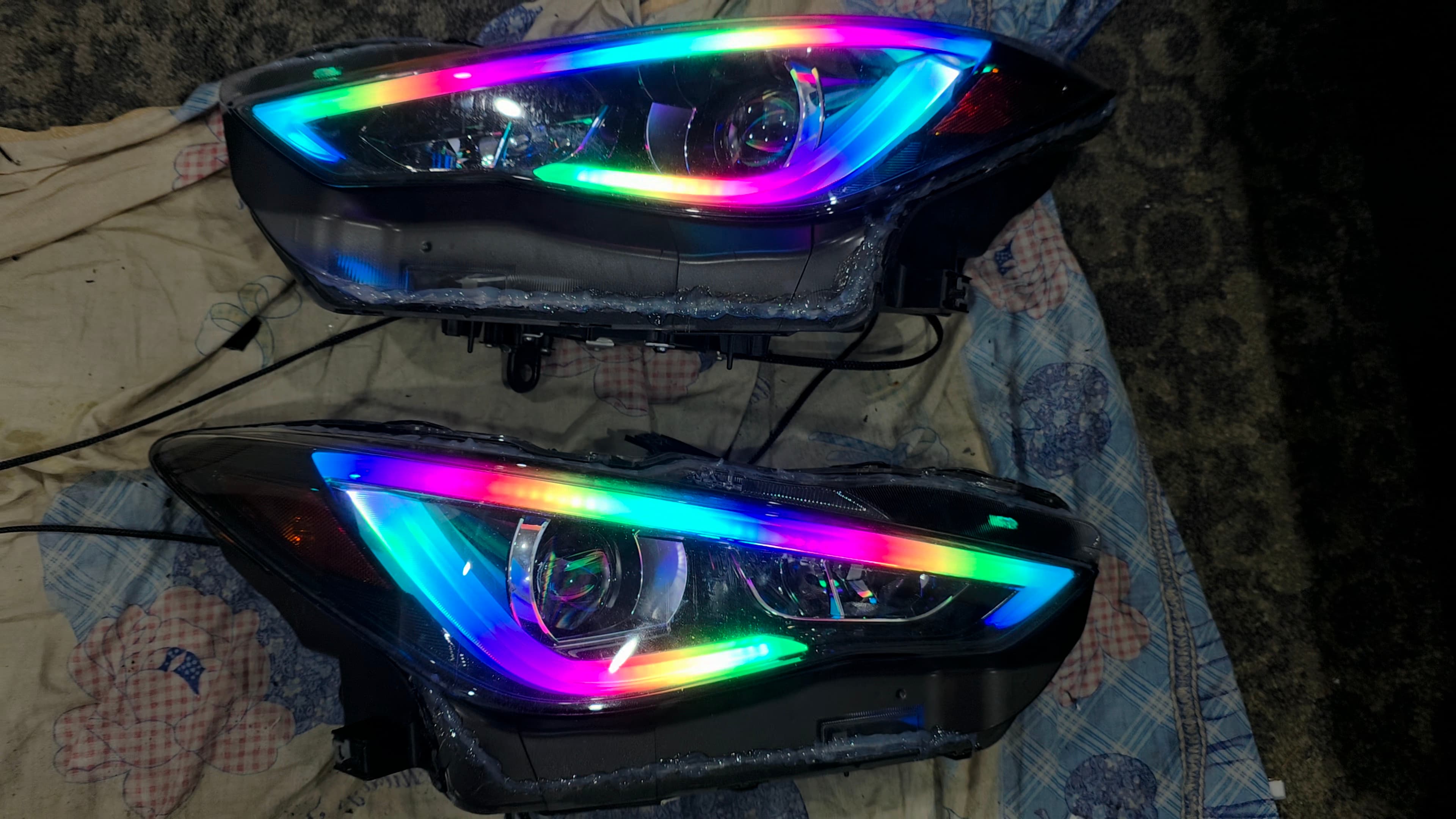 Infiniti Q60 Custom Headlights